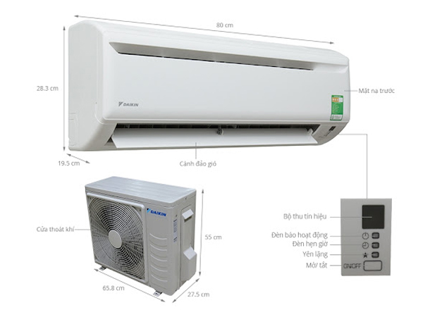 Máy lạnh 1 ngựa tại Long An